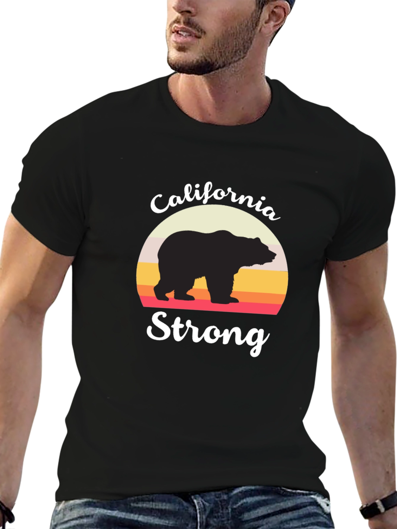 California Strong Bear T-Shirt