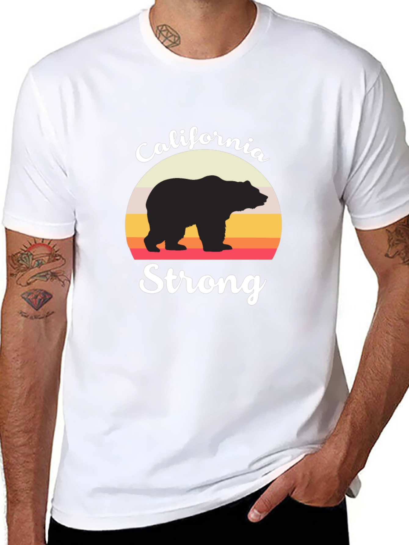 California Strong Bear T-Shirt