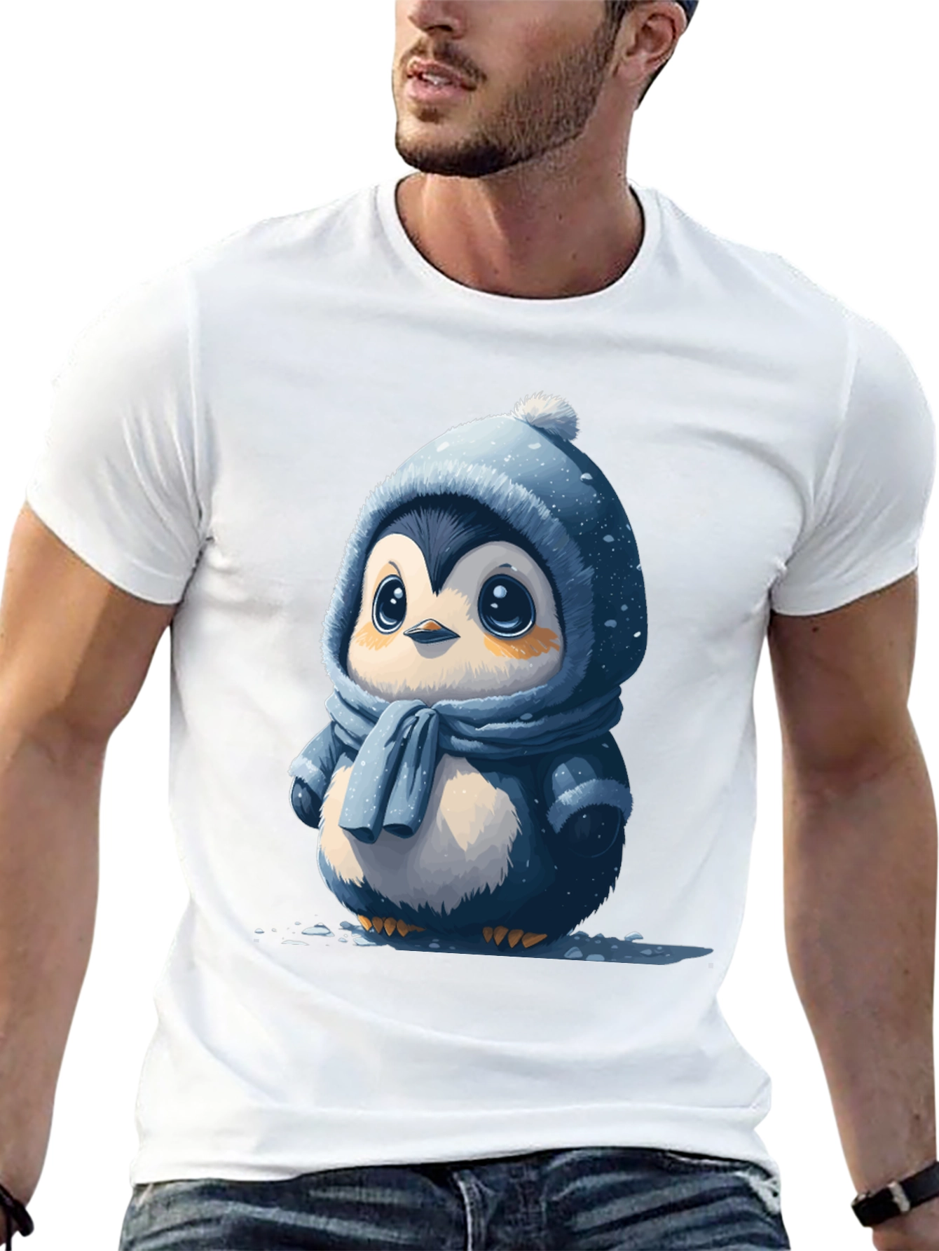 Cute Penguin Graphic Tee