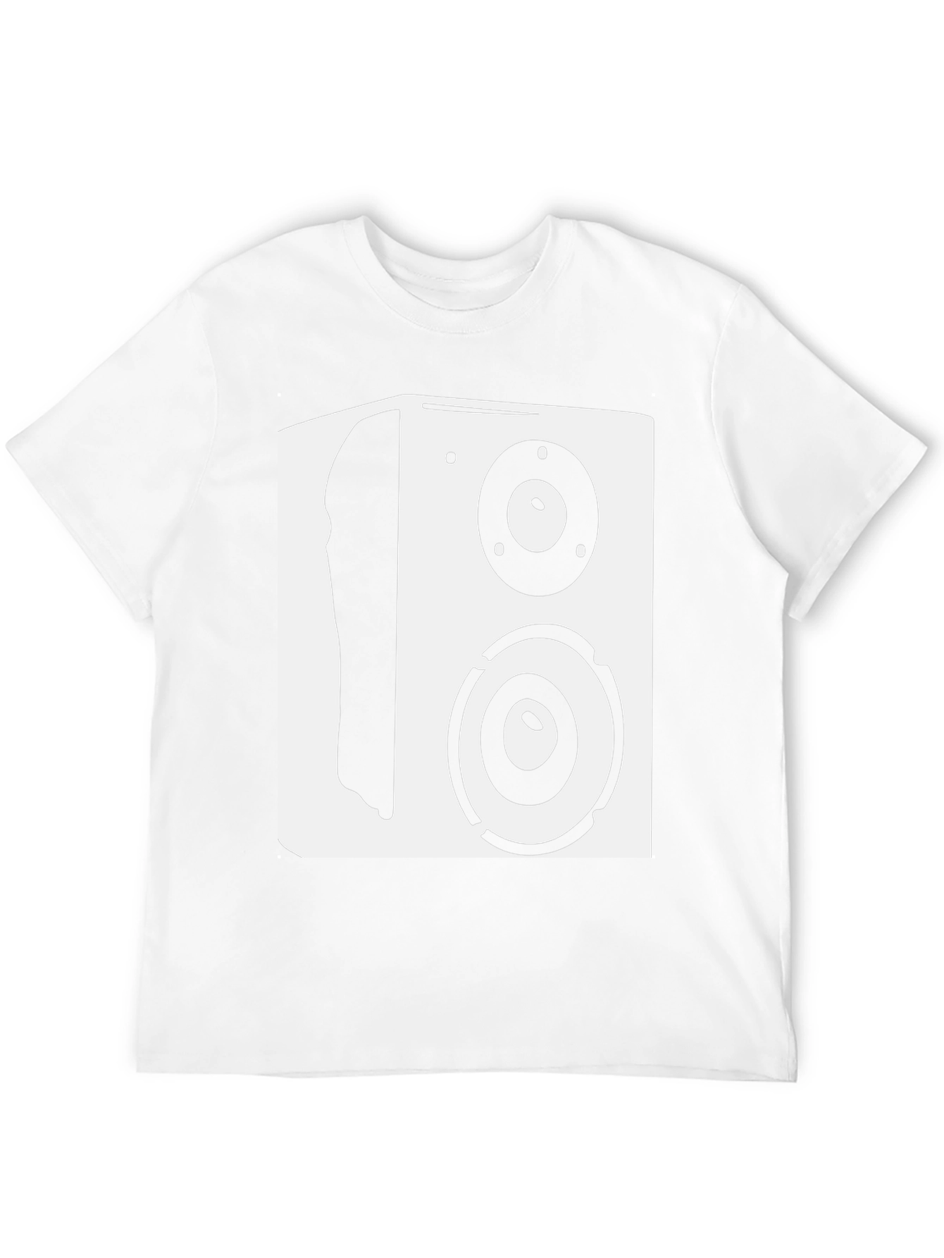 Speaker Graphic T-Shirt - Black Music Lover Tee