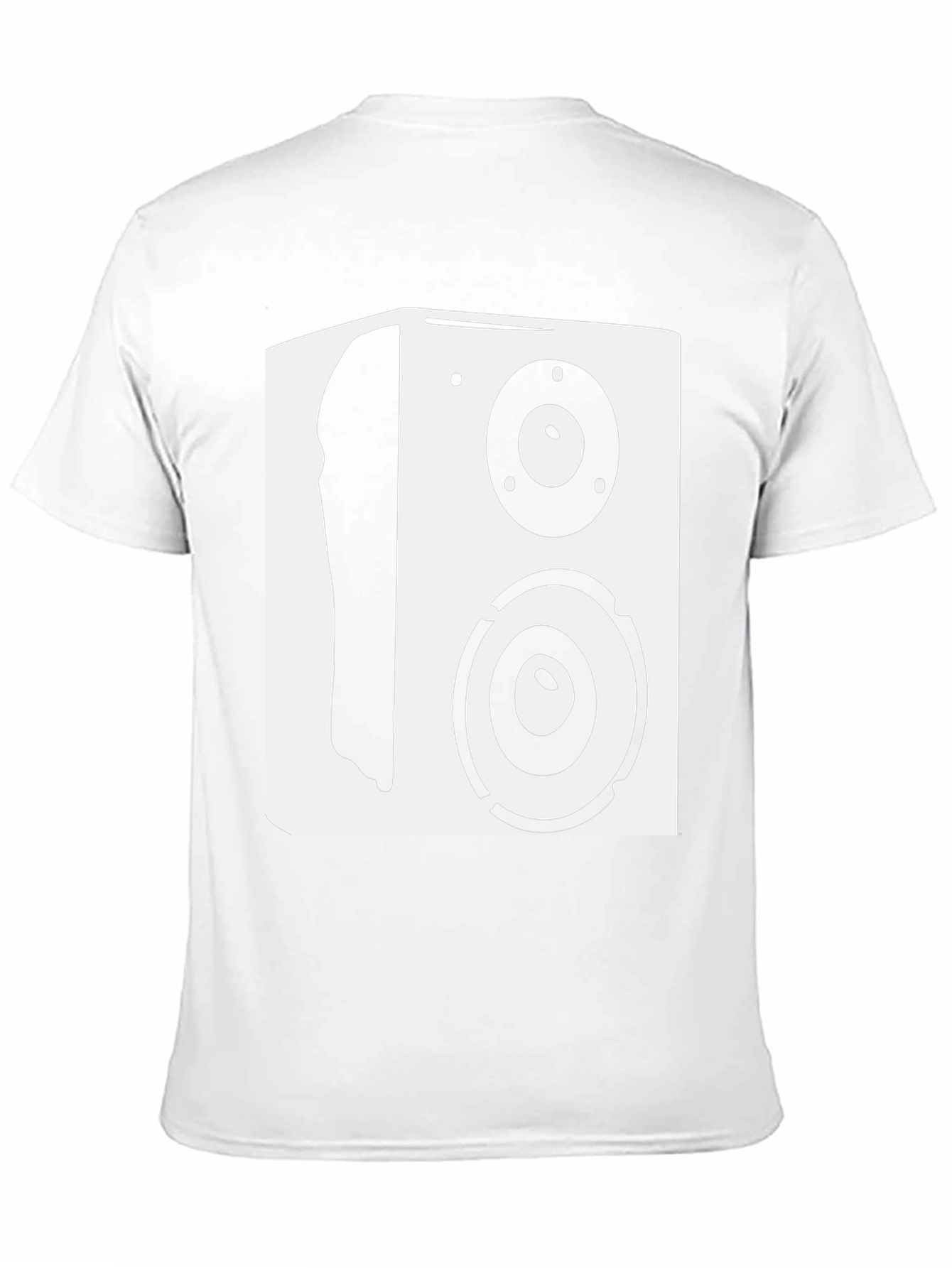 Speaker Graphic T-Shirt - Black Music Lover Tee