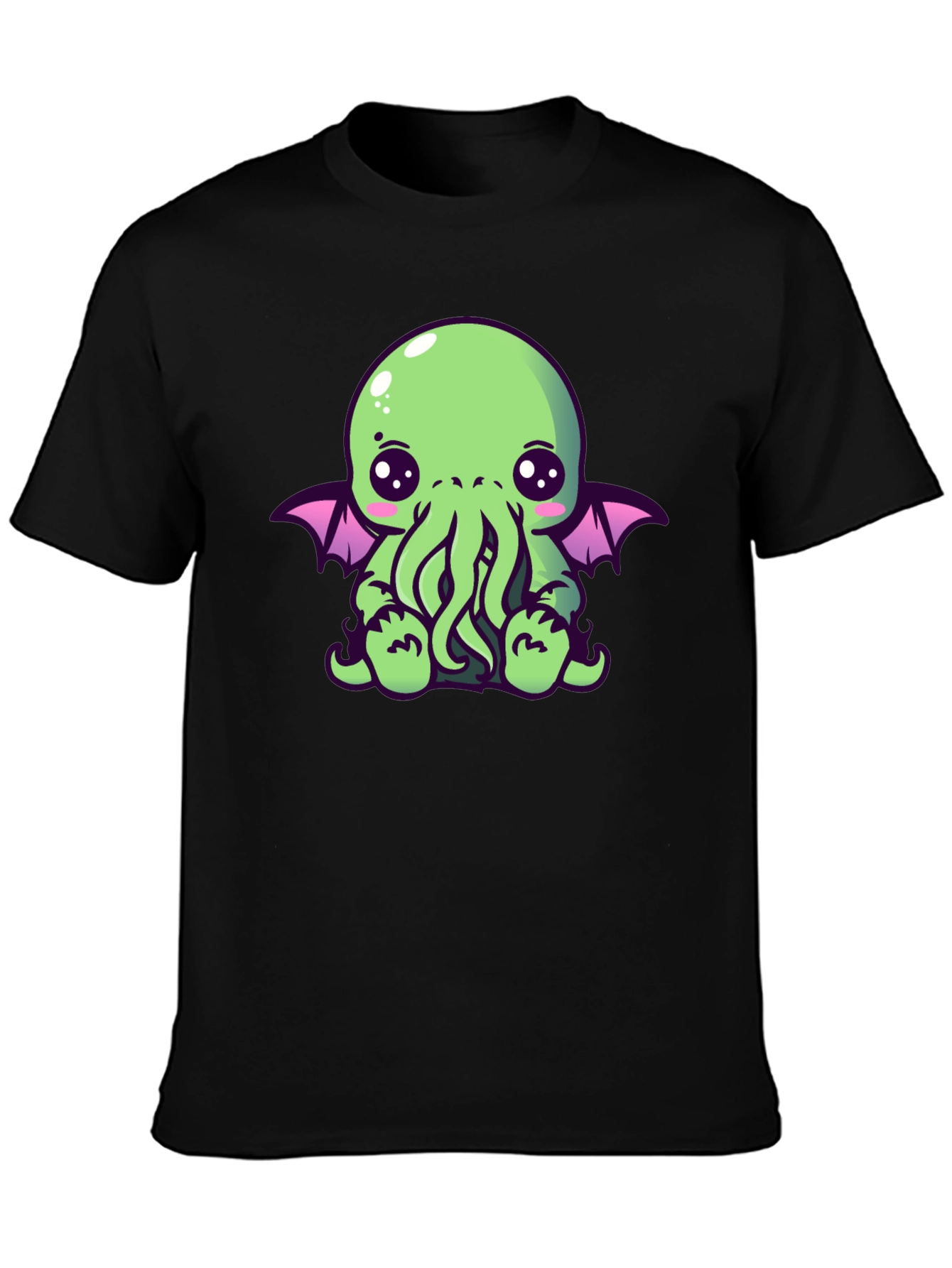 Cute Cthulhu Graphic T-Shirt