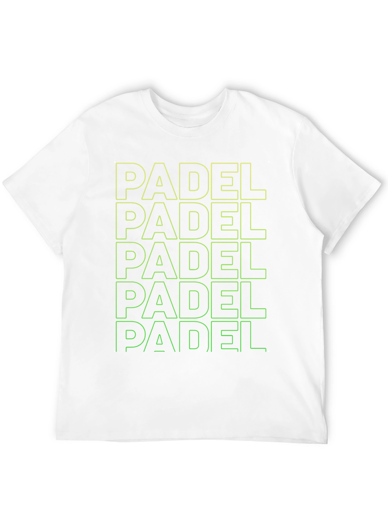 Padel Print T-Shirt - Sporty Graphic Tee