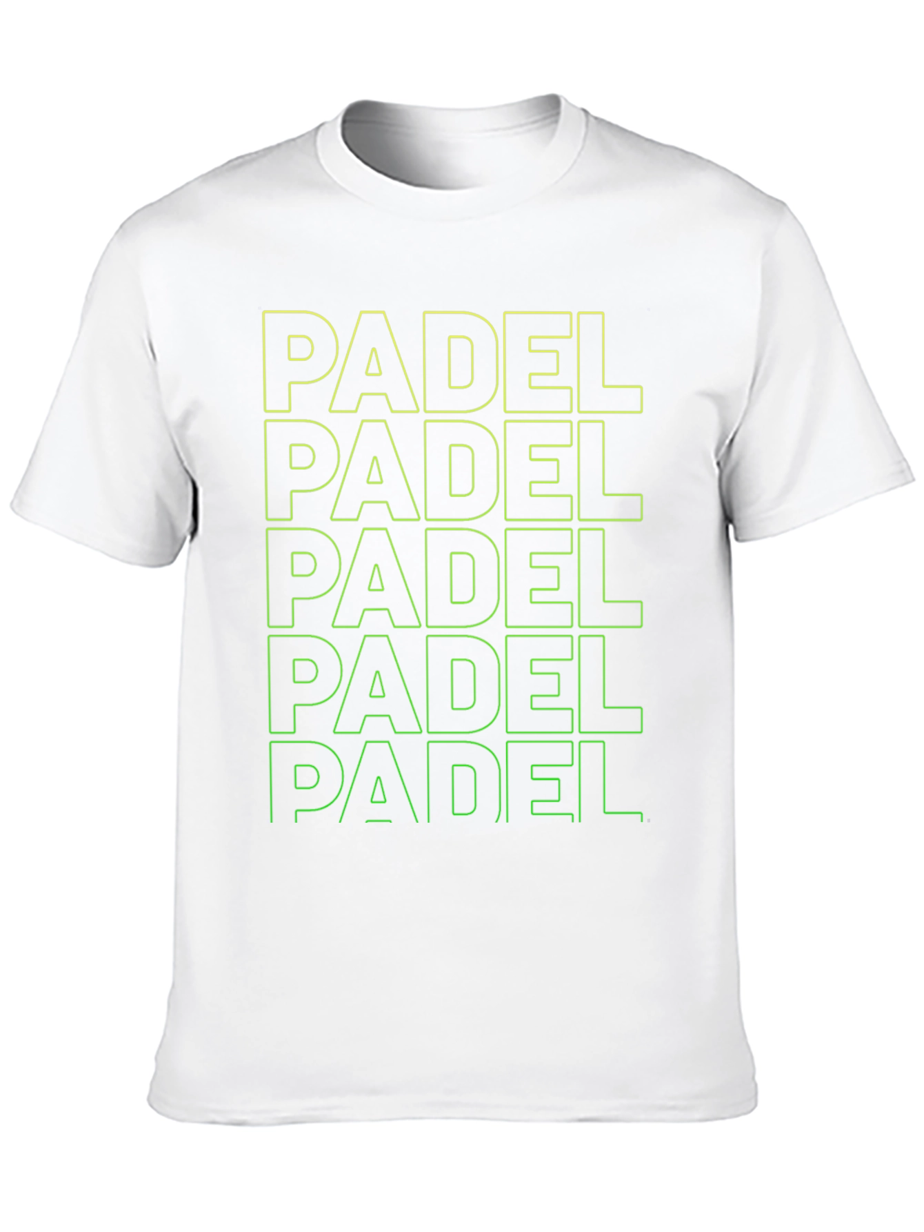 Padel Print T-Shirt - Sporty Graphic Tee