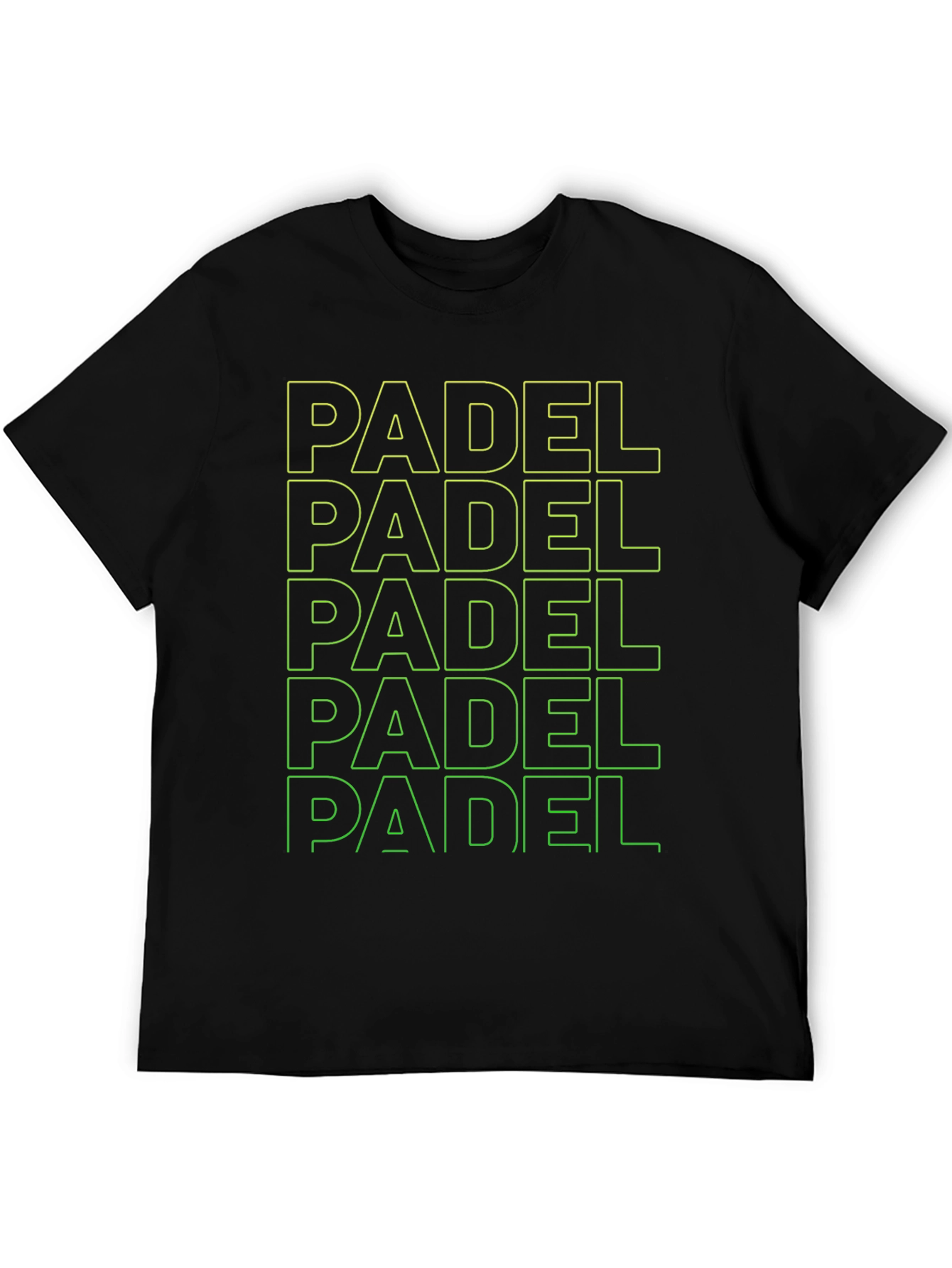 Padel Print T-Shirt - Sporty Graphic Tee