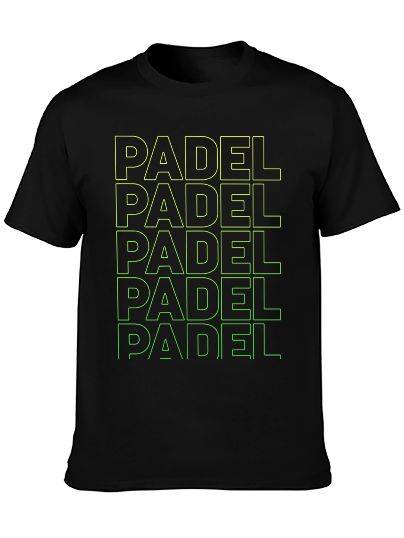 Padel Print T-Shirt - Sporty Graphic Tee