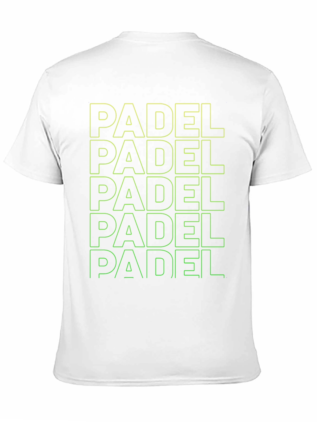 Padel Print T-Shirt - Sporty Graphic Tee