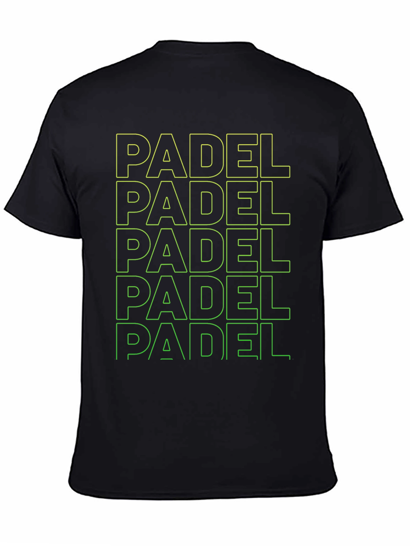 Padel Print T-Shirt - Sporty Graphic Tee