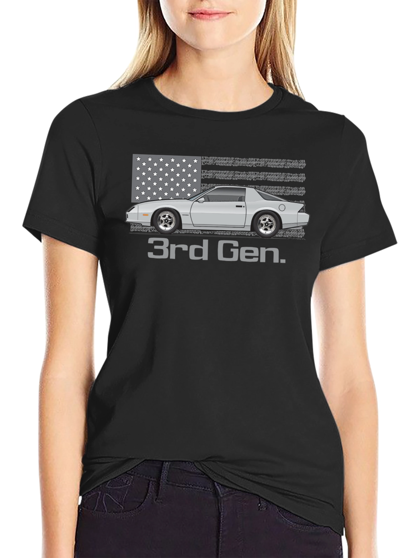 3rd Gen Muscle Car Graphic T-Shirt