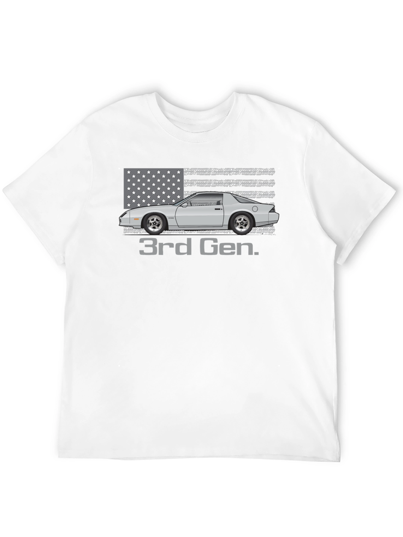 3rd Gen Muscle Car Graphic T-Shirt
