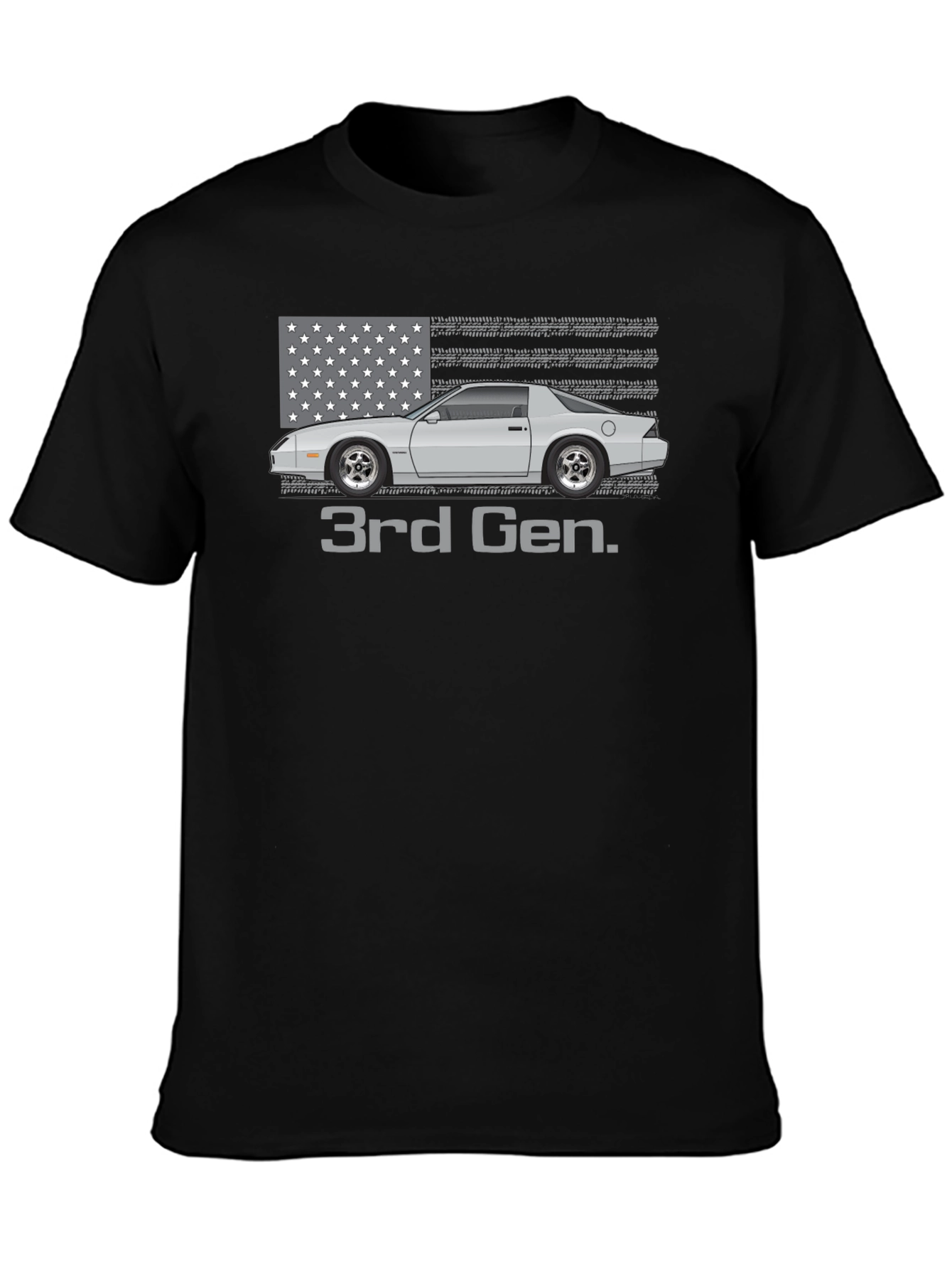 3rd Gen Muscle Car Graphic T-Shirt