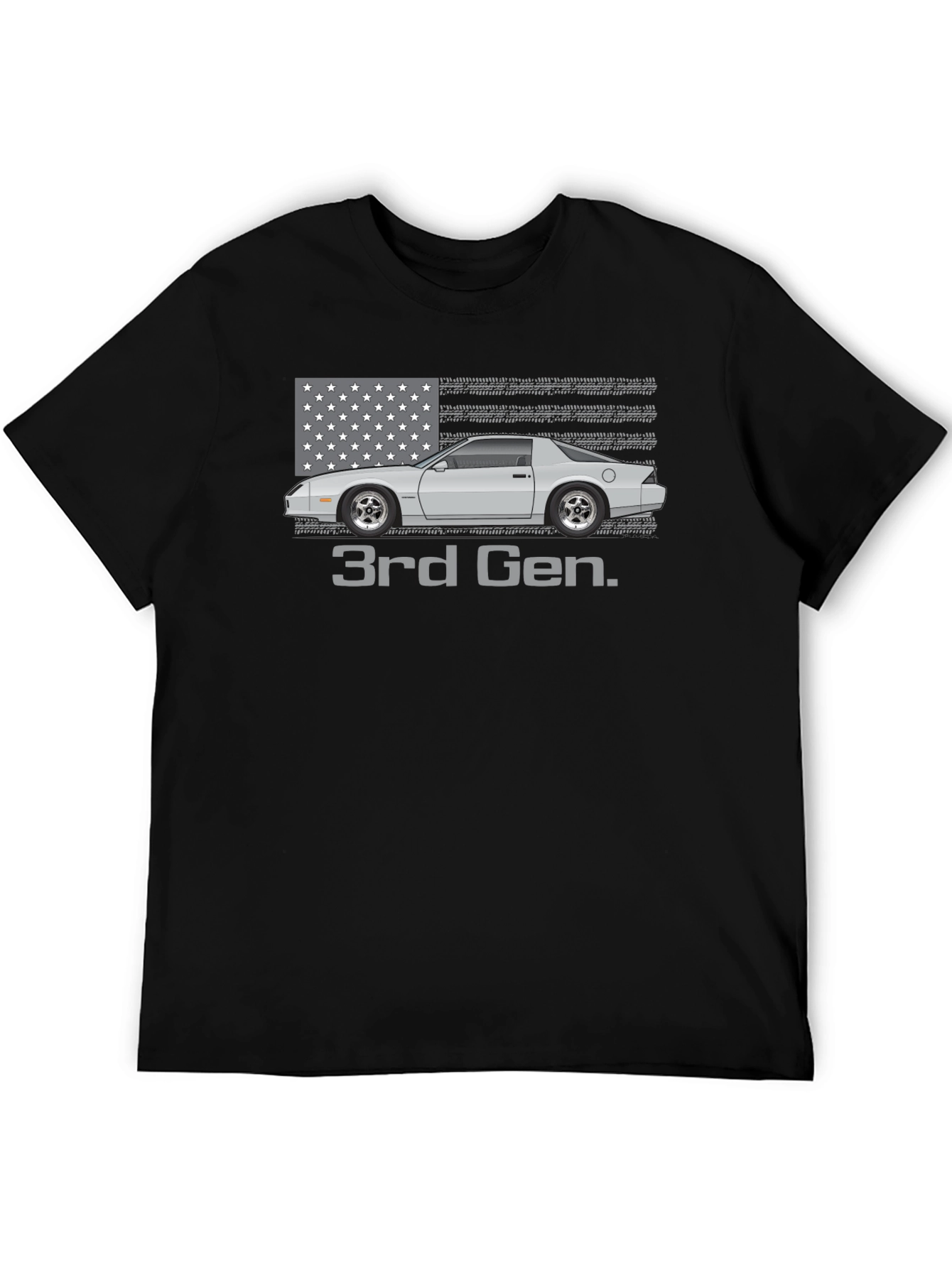 3rd Gen Muscle Car Graphic T-Shirt