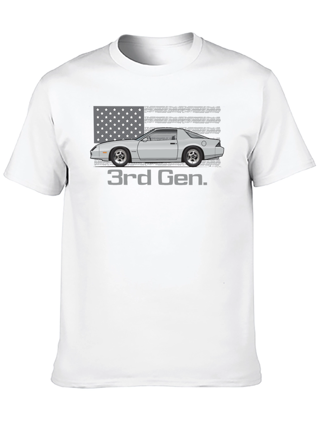 3rd Gen Muscle Car Graphic T-Shirt