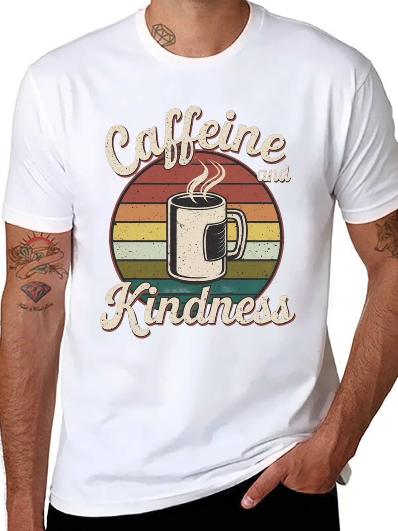 Caffeine & Kindness Graphic Tee