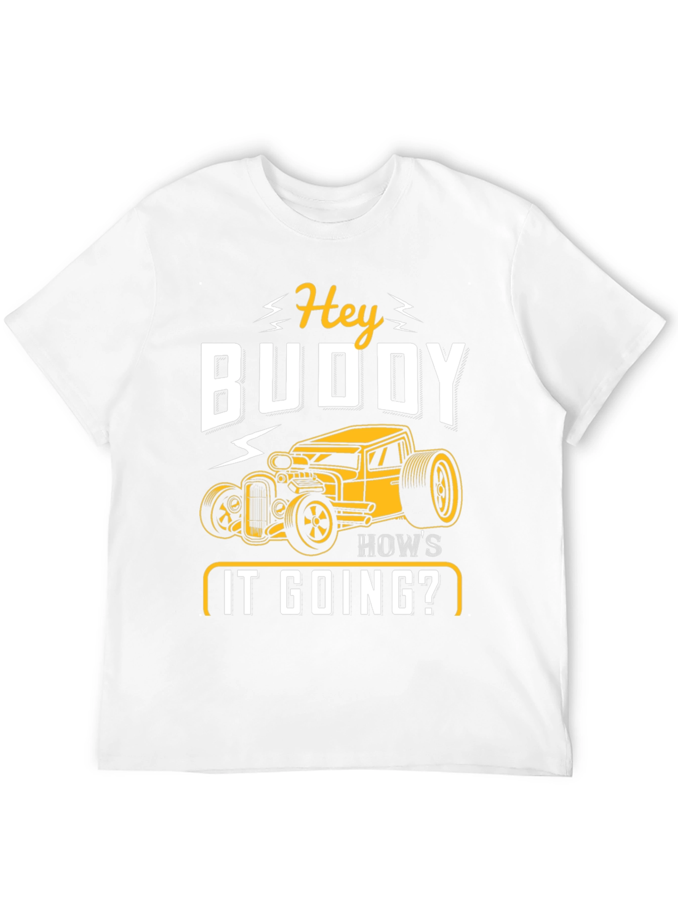 Hey Buddy Hot Rod Graphic Tee