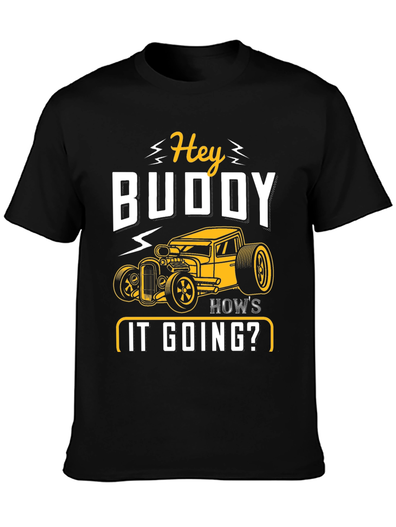 Hey Buddy Hot Rod Graphic Tee