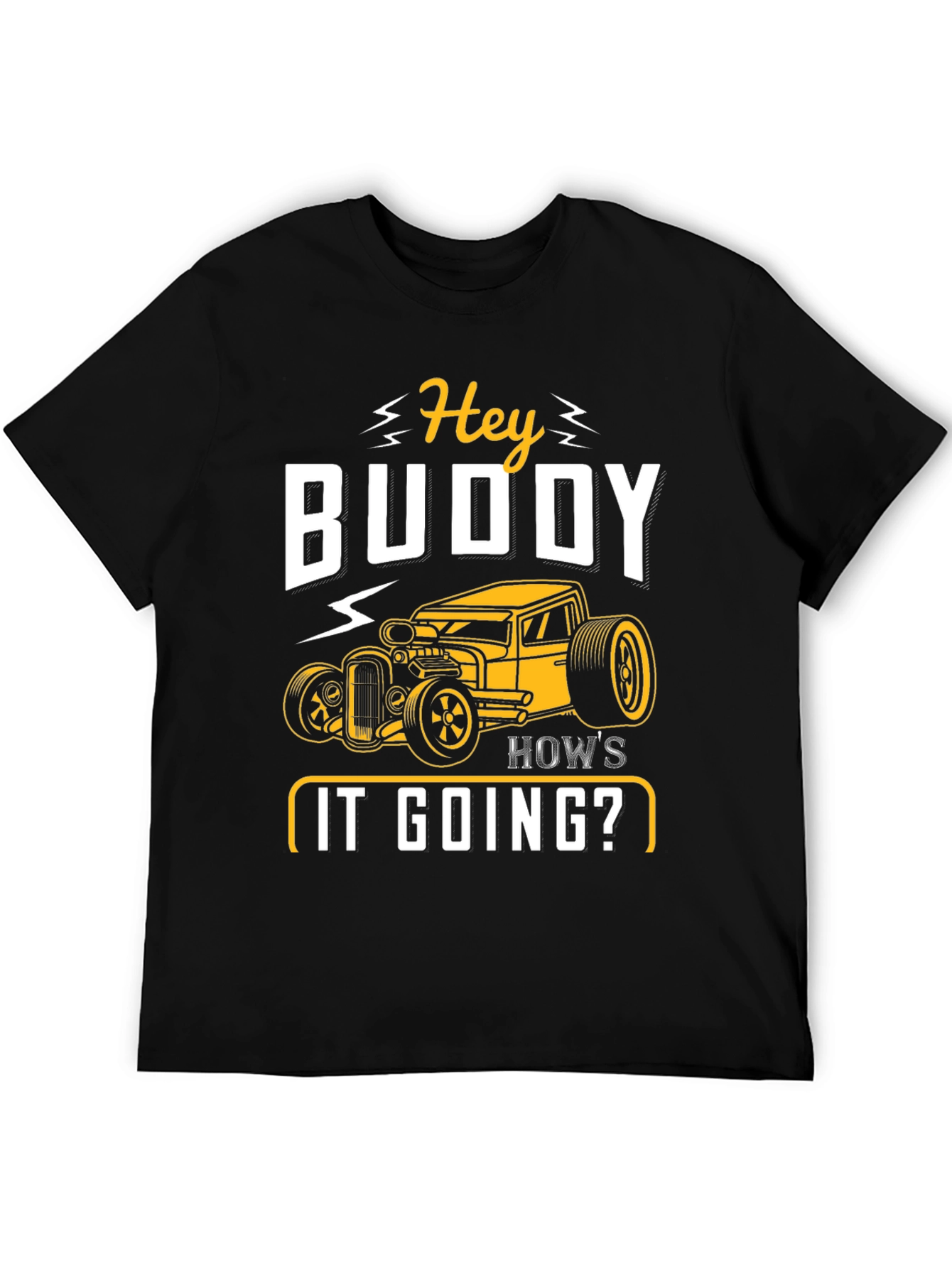Hey Buddy Hot Rod Graphic Tee