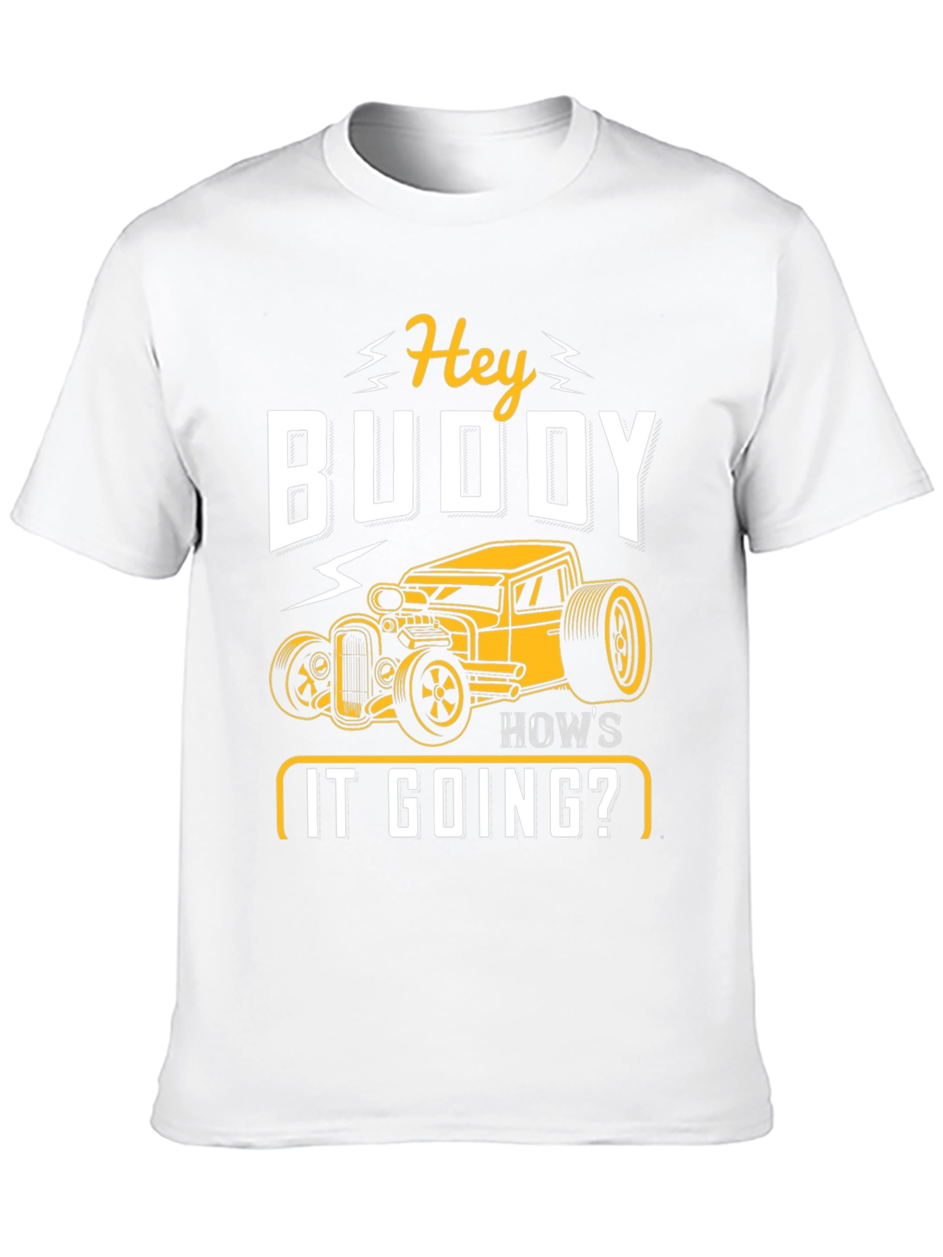 Hey Buddy Hot Rod Graphic Tee