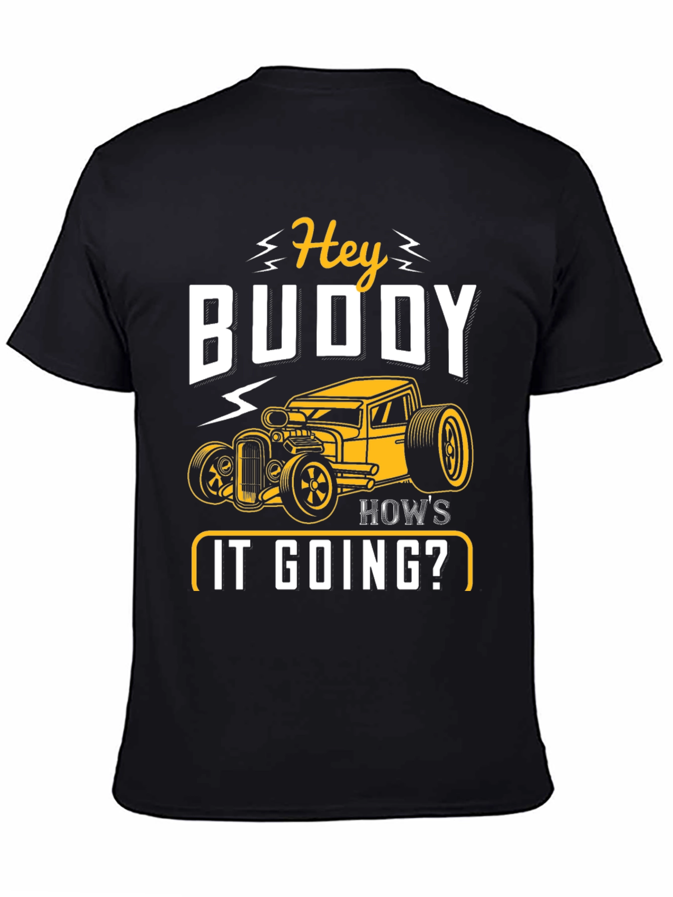 Hey Buddy Hot Rod Graphic Tee