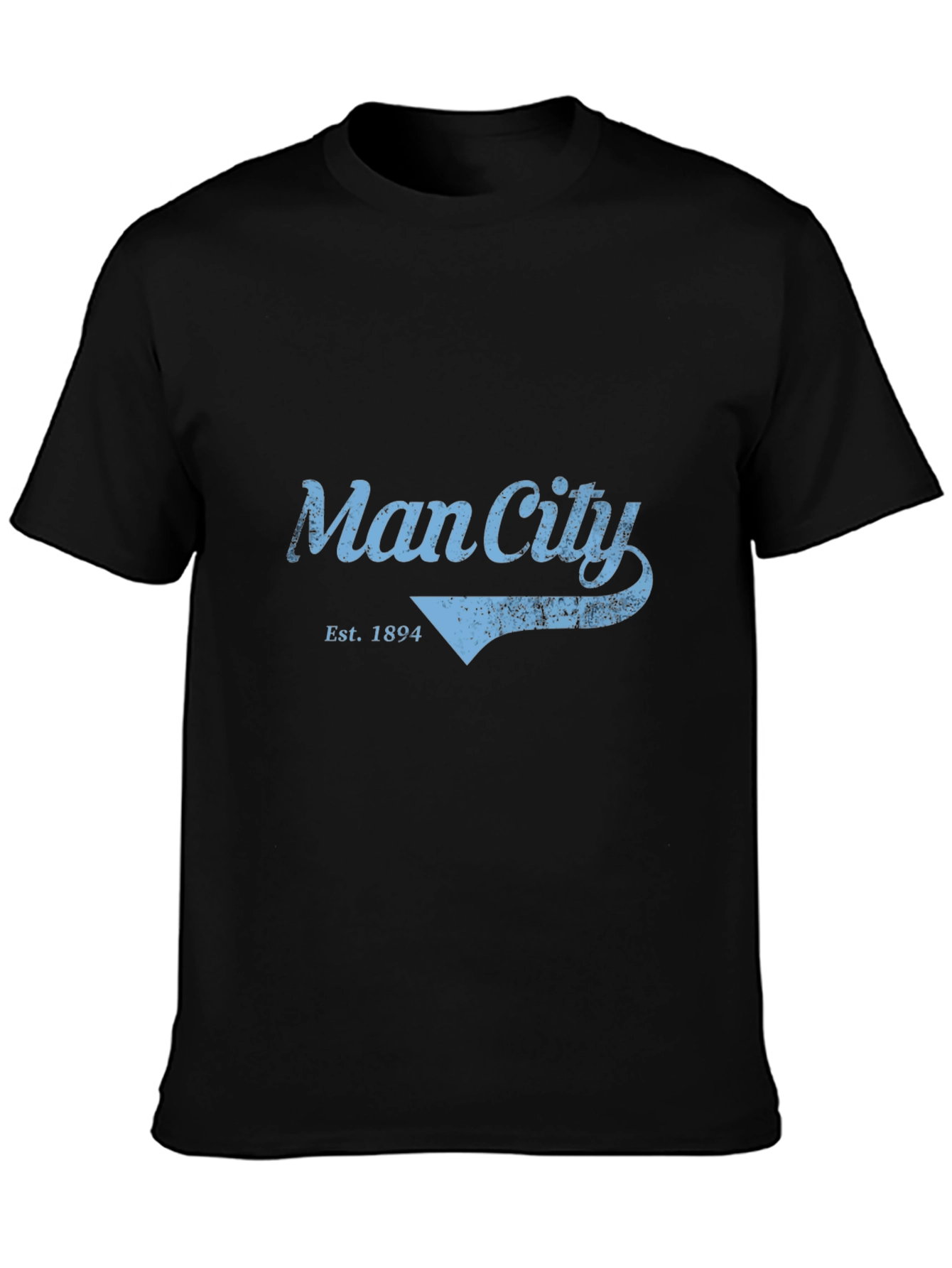 Man City Est. 1894 Graphic Tee - Black
