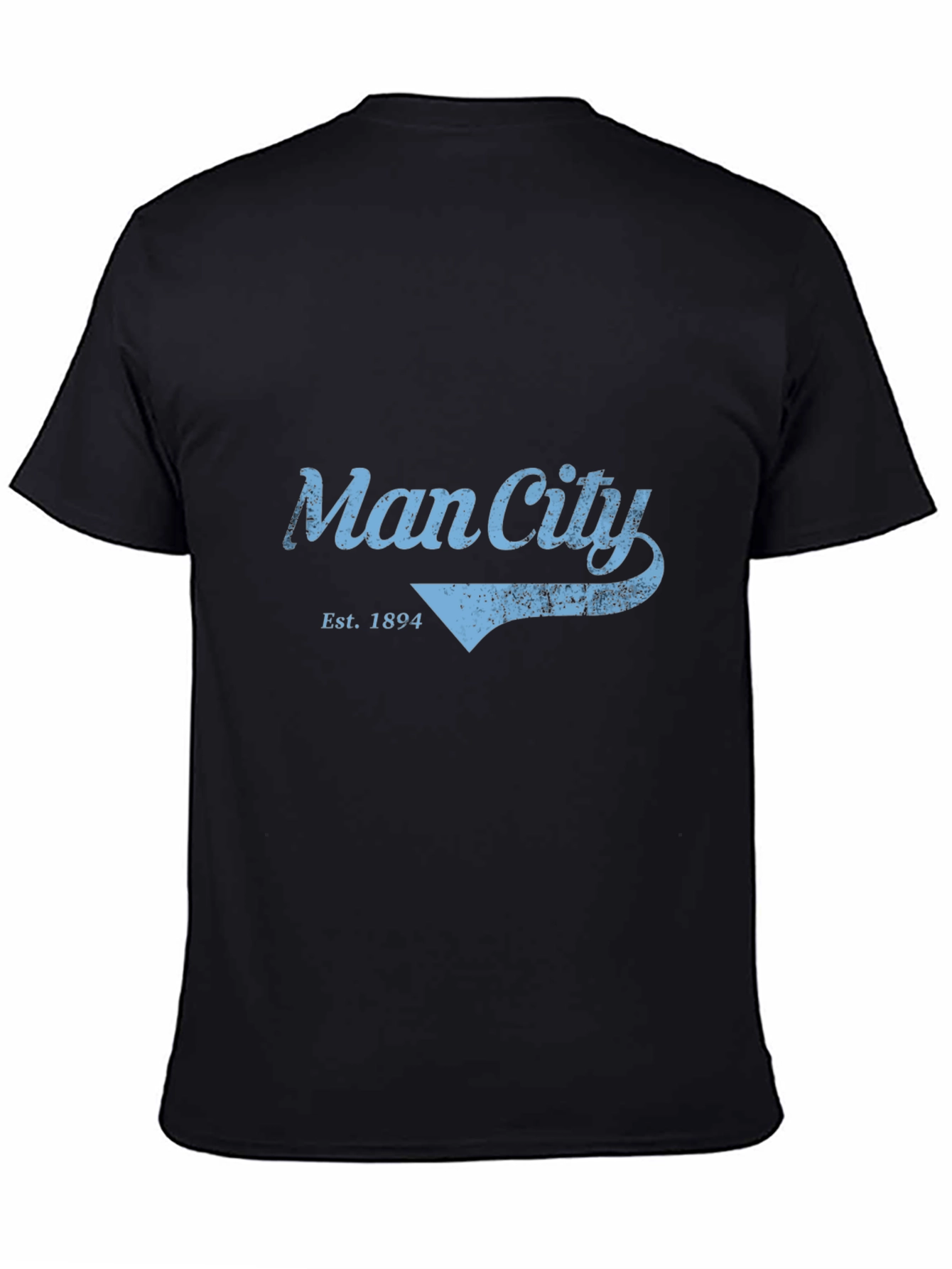 Man City Est. 1894 Graphic Tee - Black