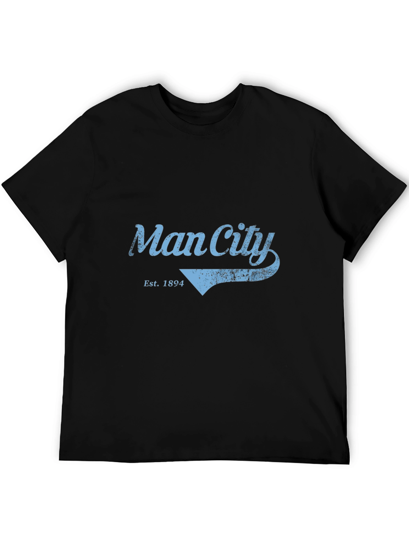 Man City Est. 1894 Graphic Tee - Black