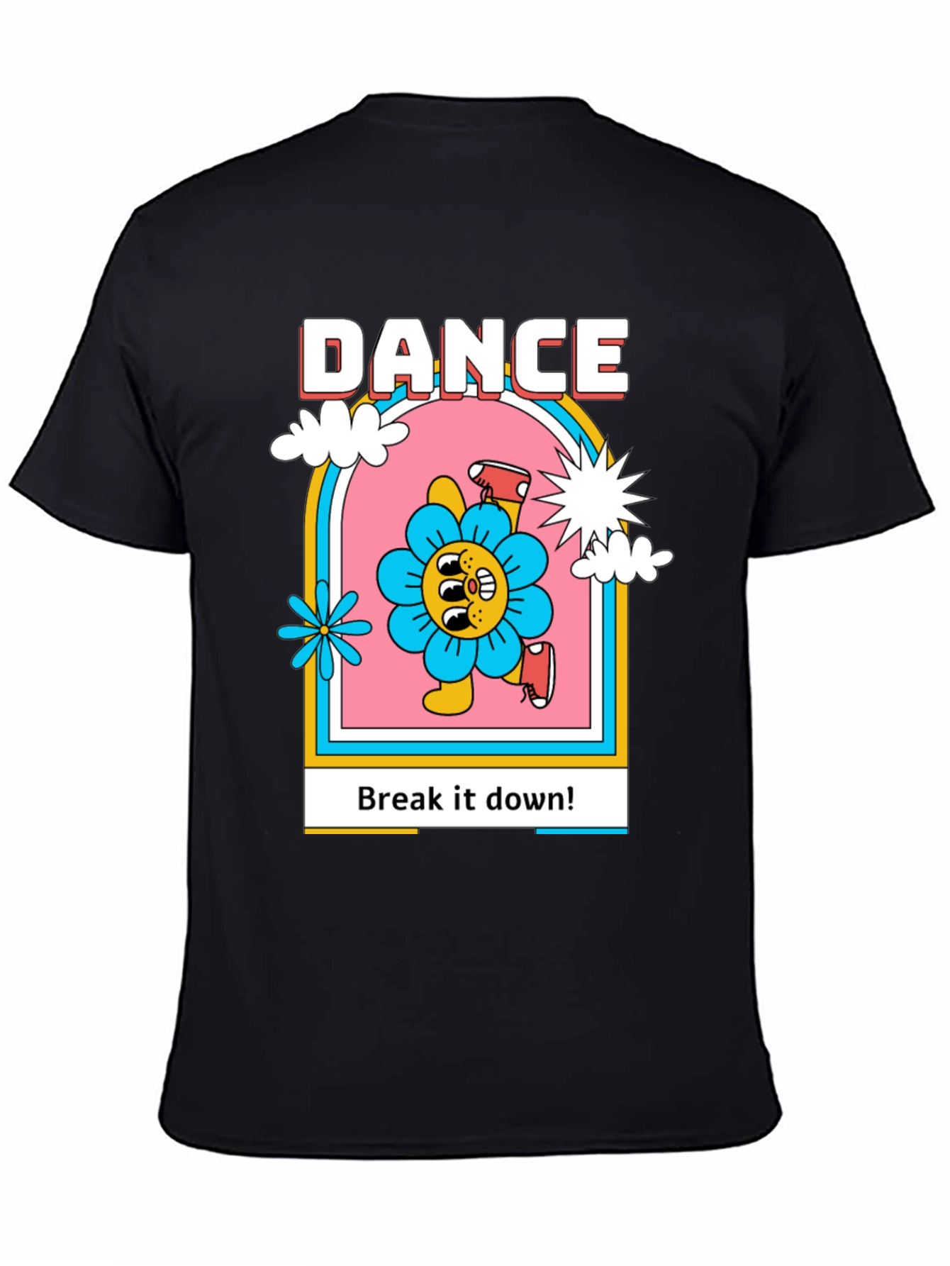 Dance Flower Graphic T-Shirt