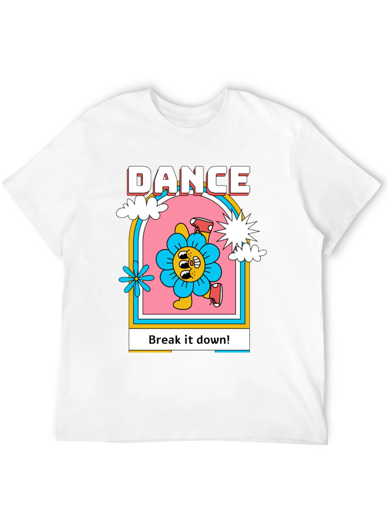 Dance Flower Graphic T-Shirt