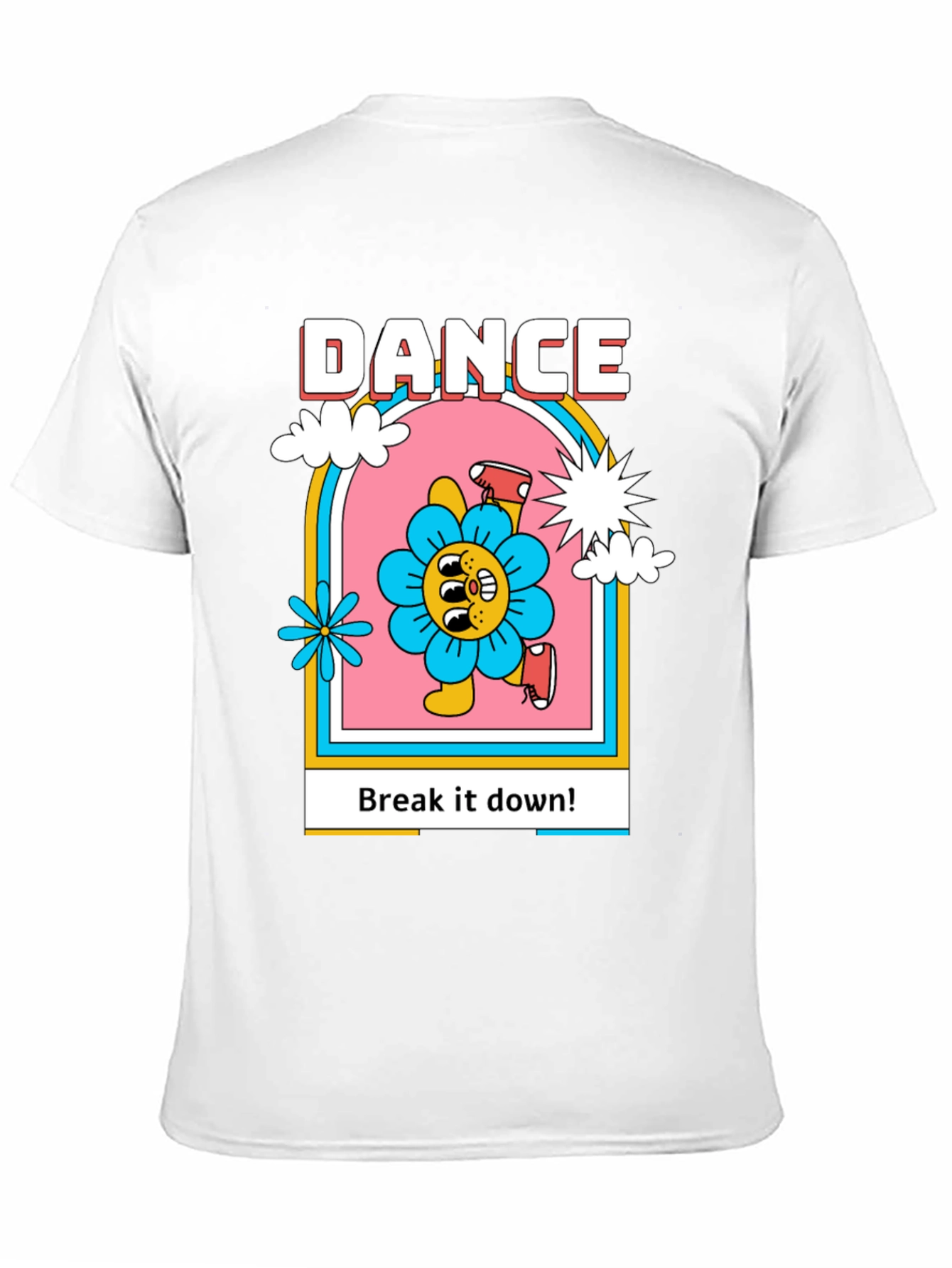 Dance Flower Graphic T-Shirt
