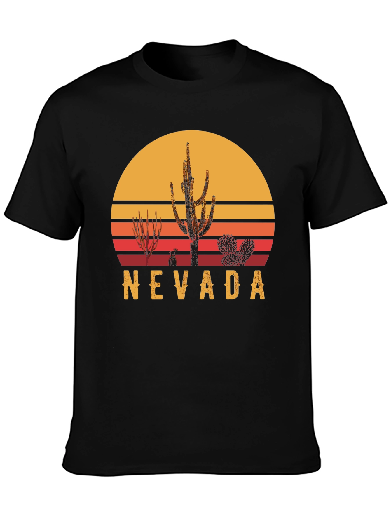 Nevada Desert Sunset Graphic Tee