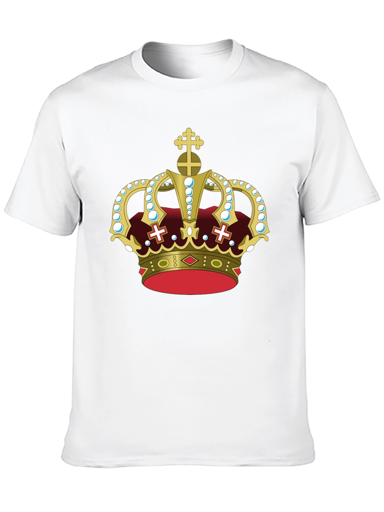 Royal Crown Graphic Tee - Black