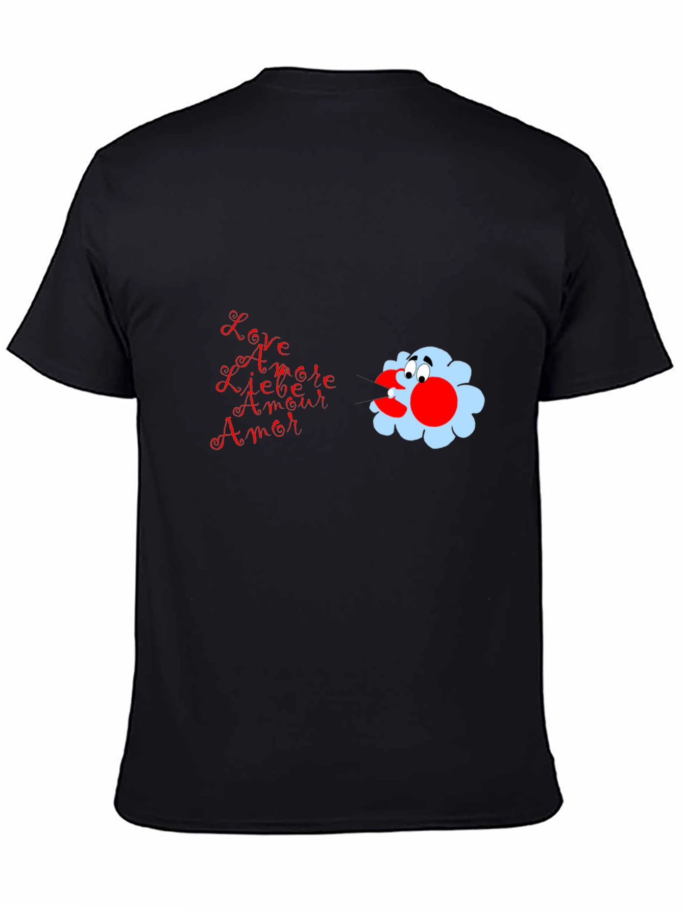 Love T-Shirt with Amore Design