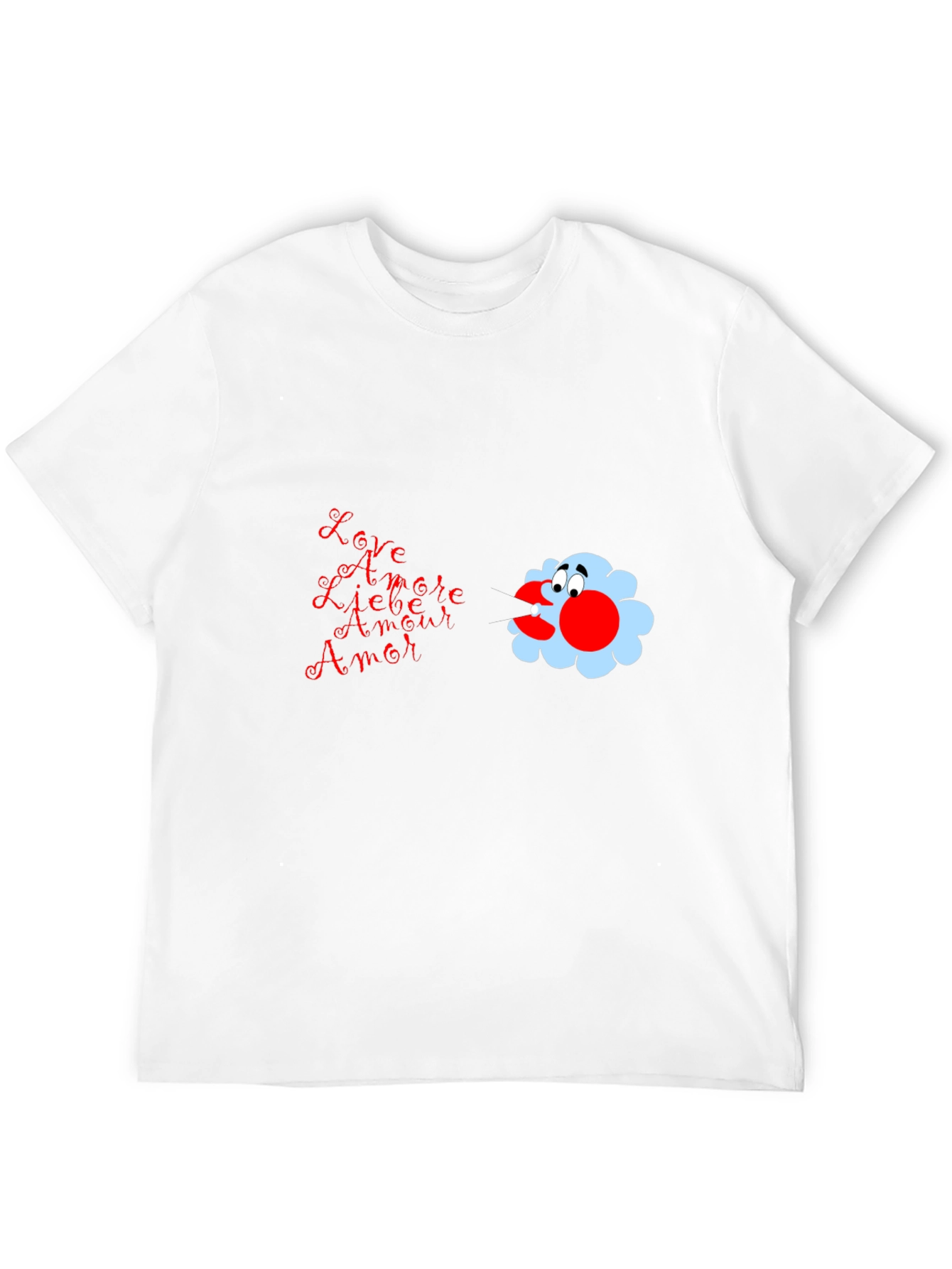 Love T-Shirt with Amore Design