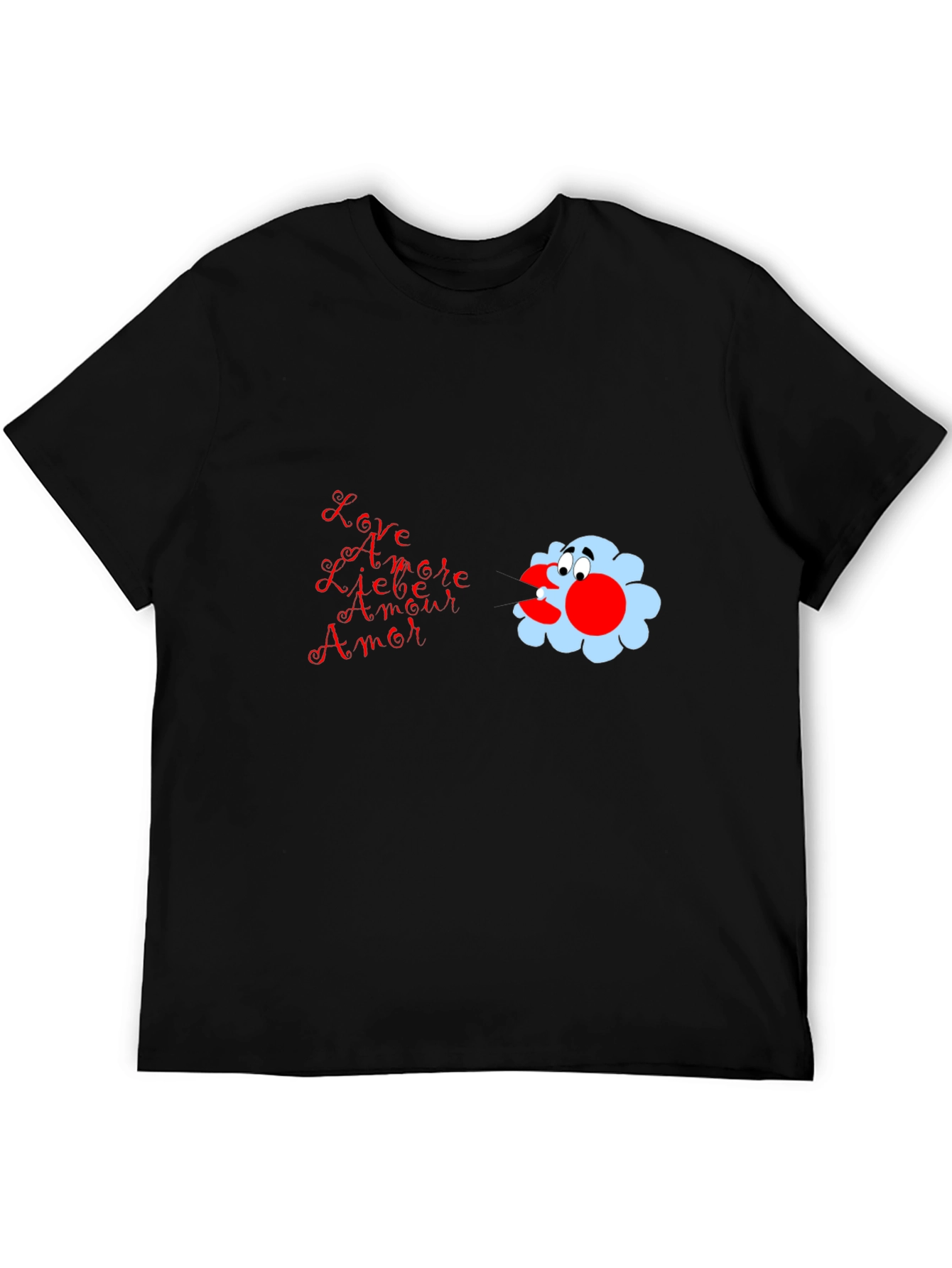 Love T-Shirt with Amore Design