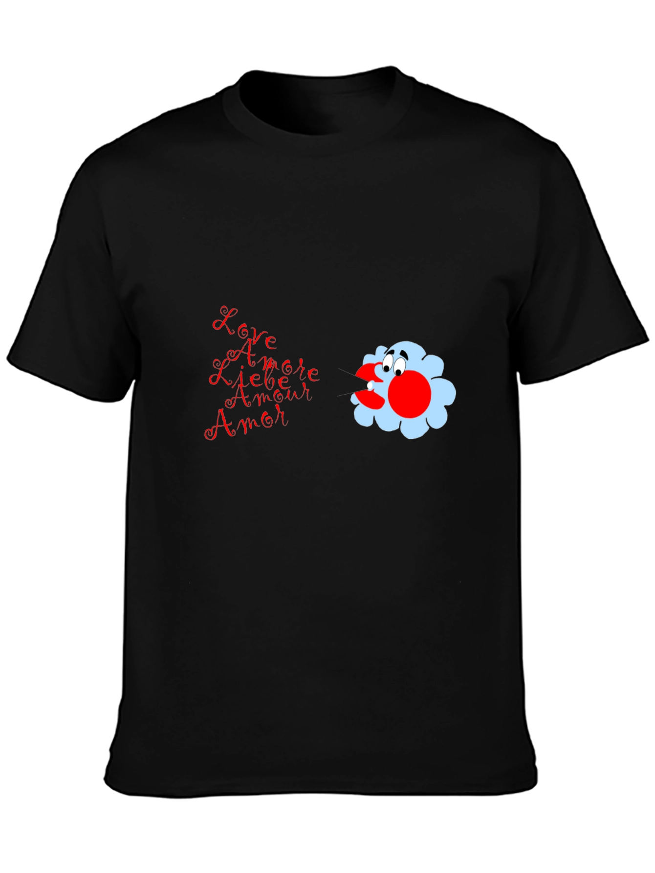 Love T-Shirt with Amore Design