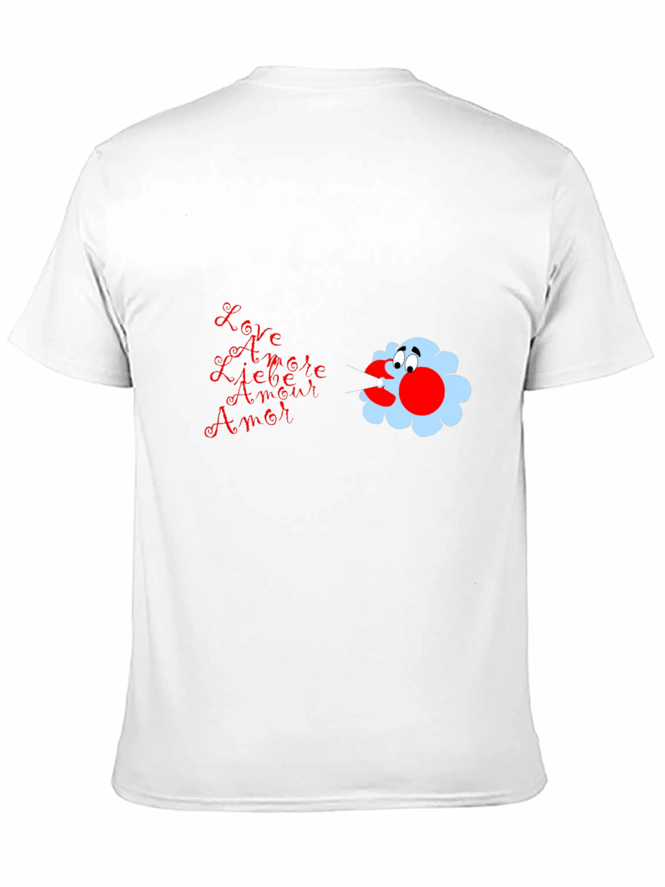 Love T-Shirt with Amore Design