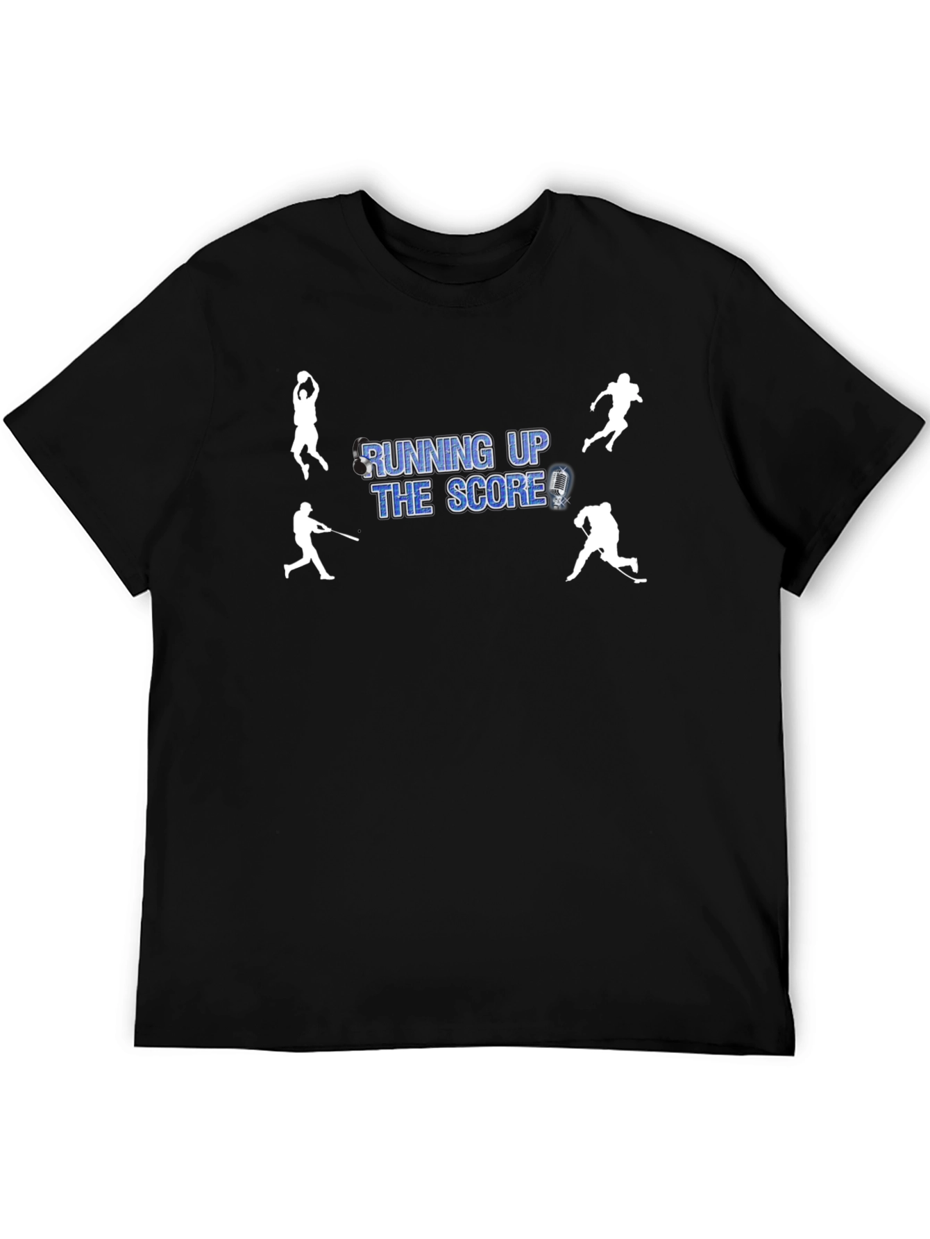 Running Up The Score Black T-Shirt