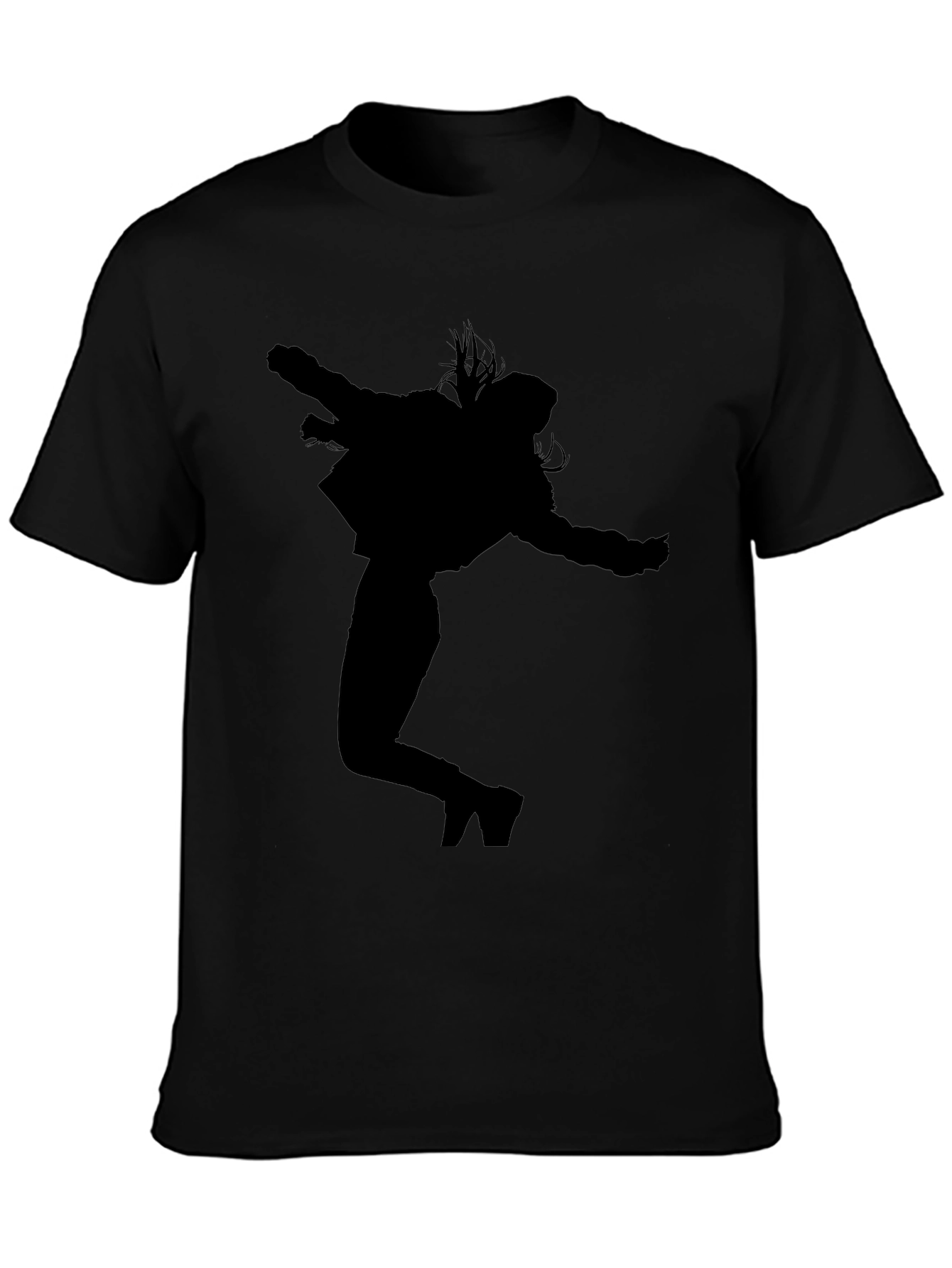 Silhouette Dance Graphic Tee - Black