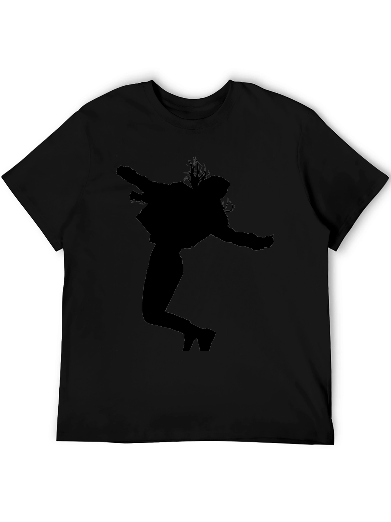 Silhouette Dance Graphic Tee - Black