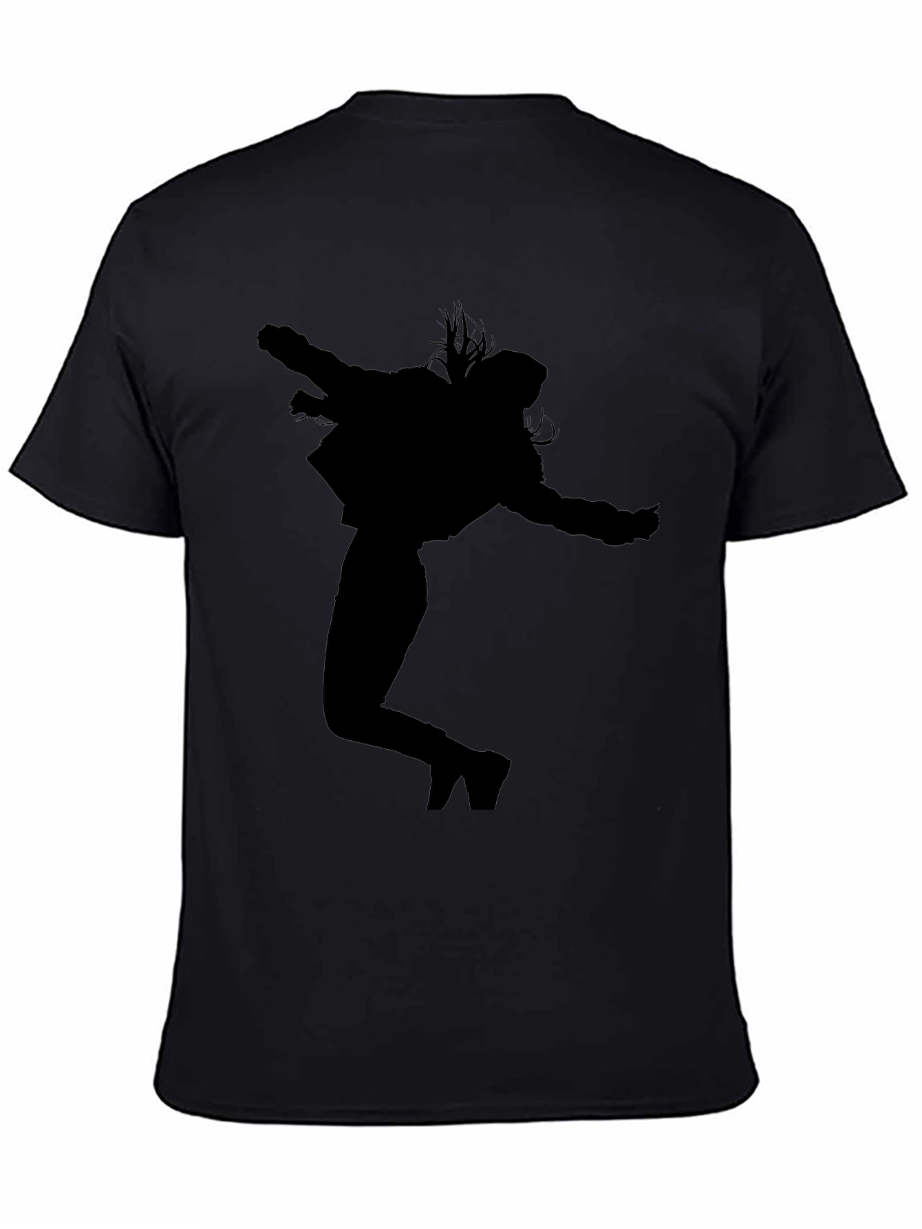 Silhouette Dance Graphic Tee - Black