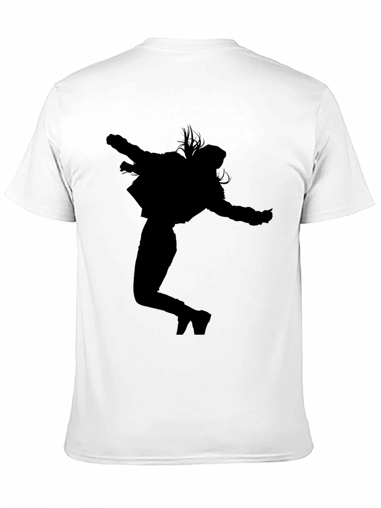 Silhouette Dance Graphic Tee - Black