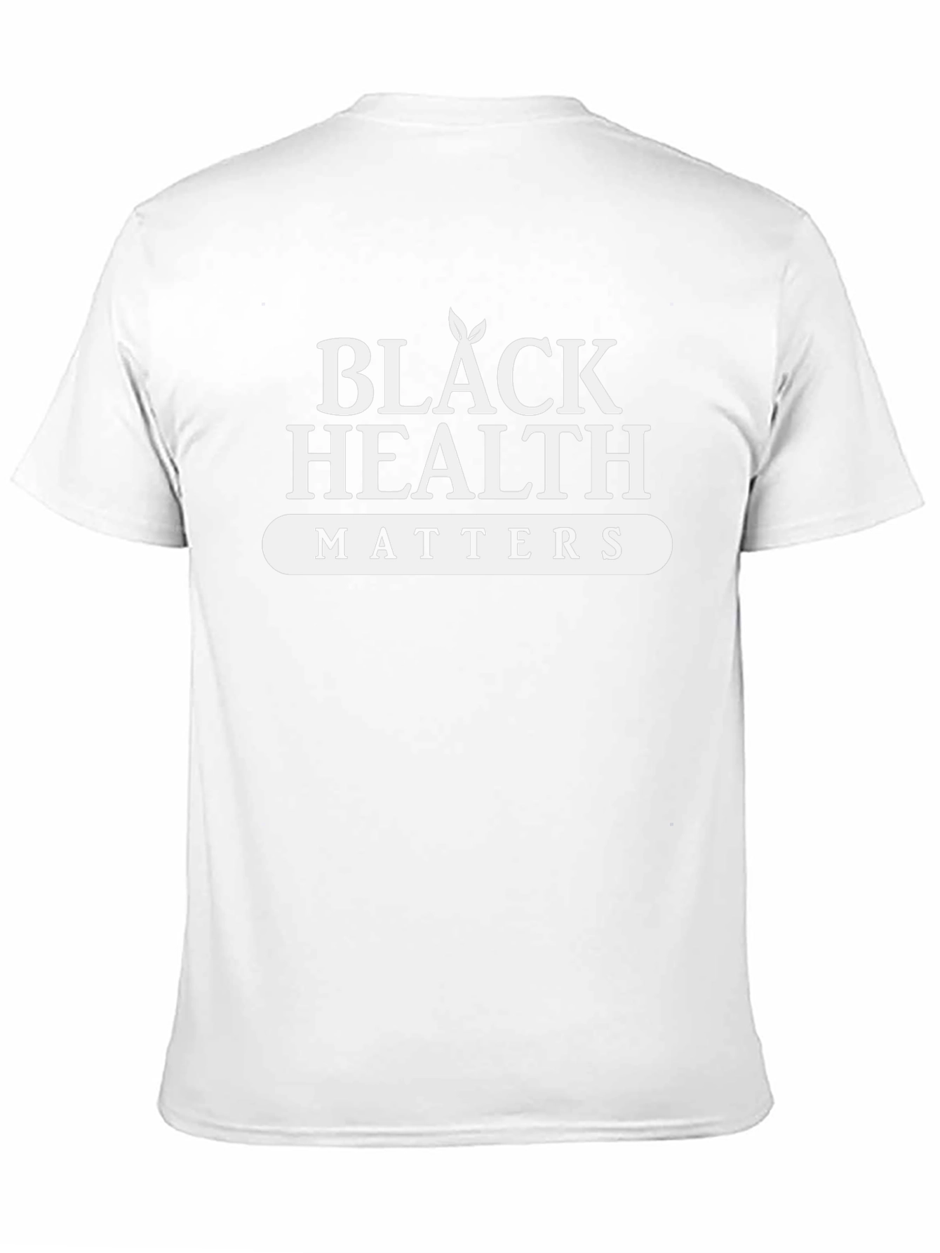 Black Health Matters T-Shirt - Empowering Message
