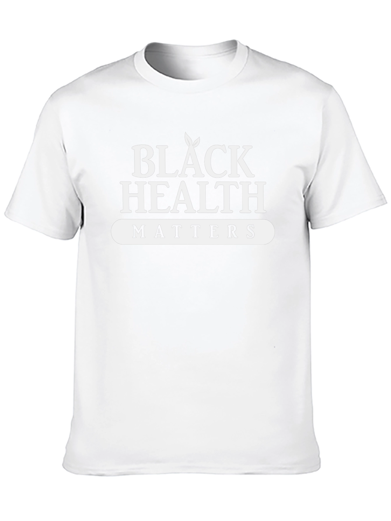Black Health Matters T-Shirt - Empowering Message