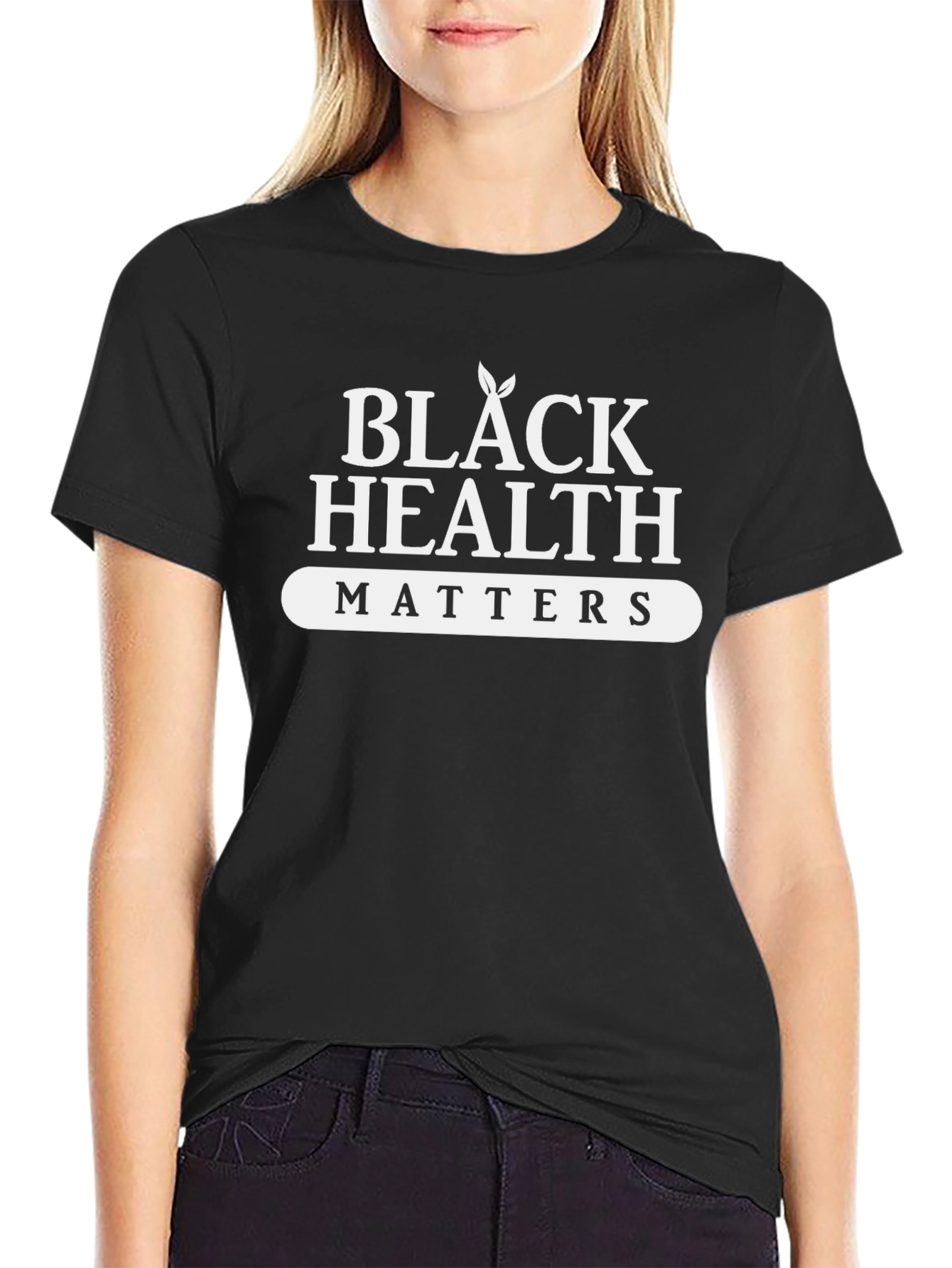 Black Health Matters T-Shirt - Empowering Message