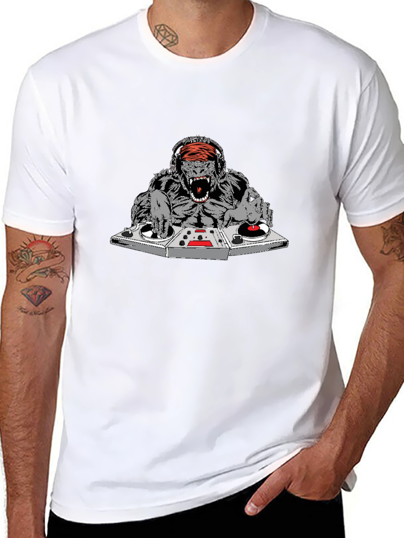 DJ Gorilla Graphic Tee