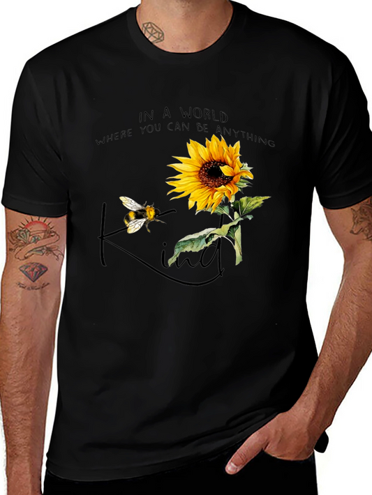 Sunflower Bee Kind T-Shirt