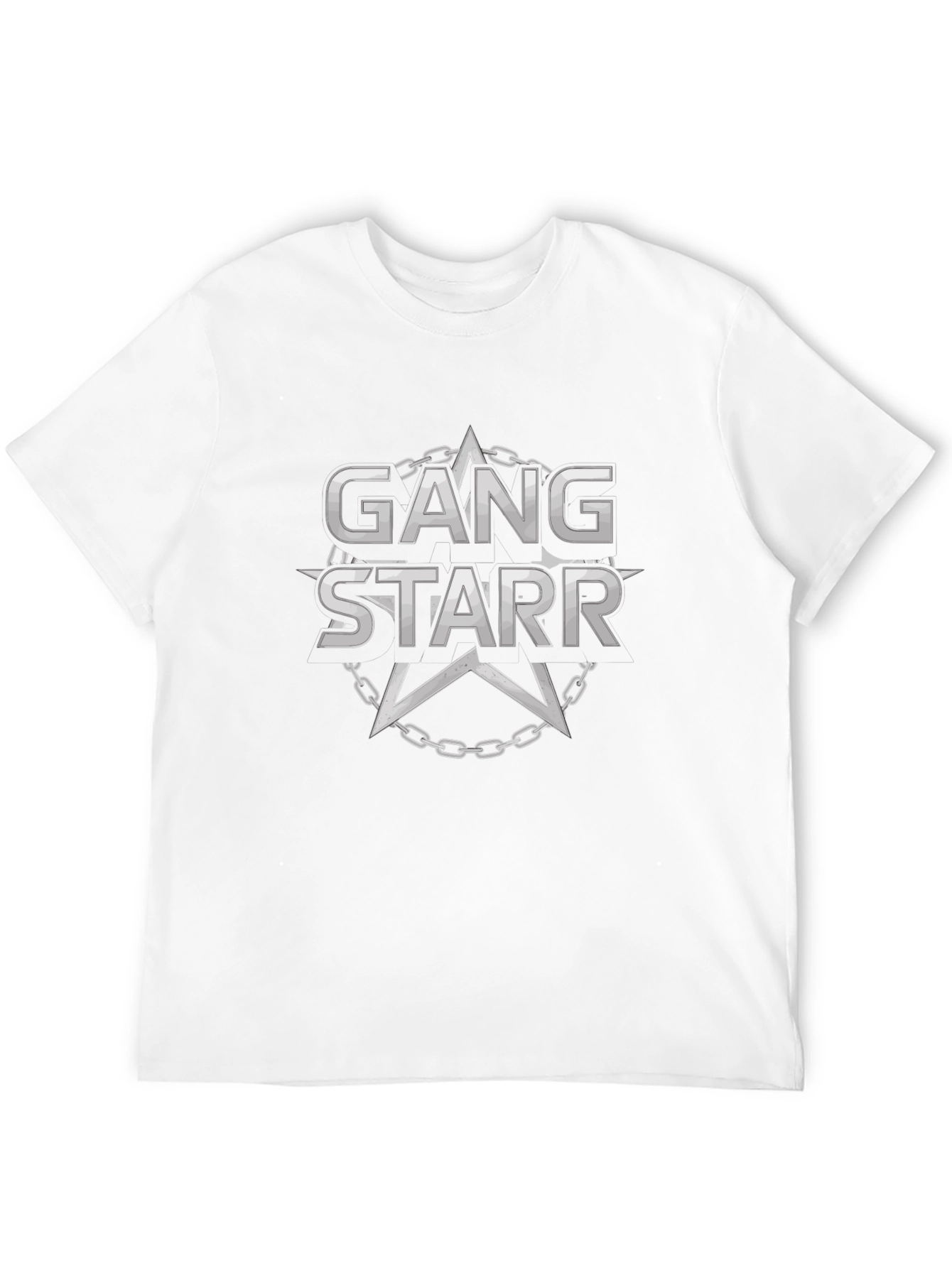 Gang Starr Logo Black T-Shirt