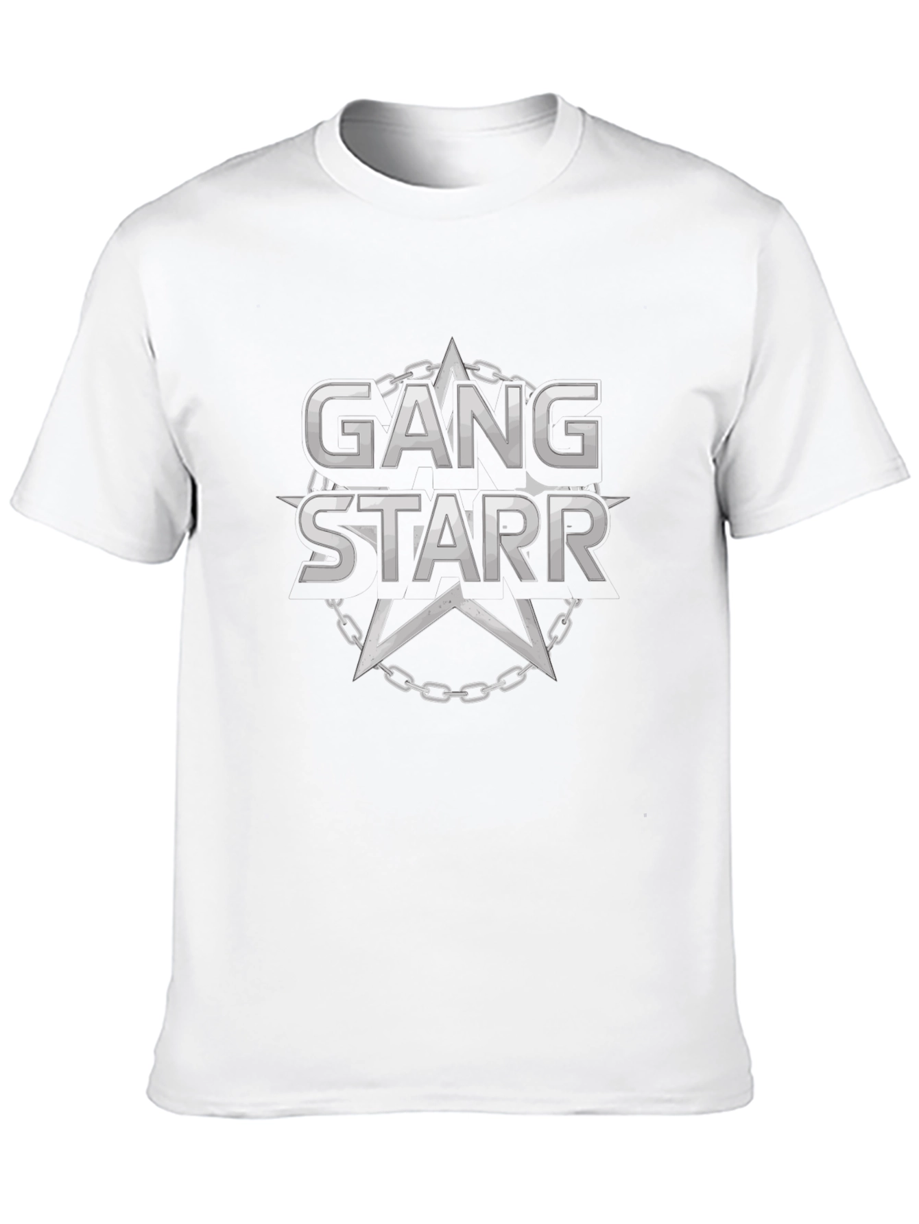 Gang Starr Logo Black T-Shirt