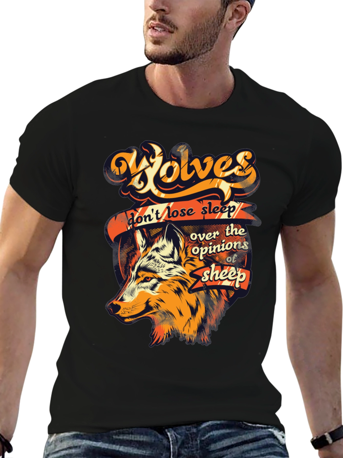 Wolves Graphic T-Shirt: Dont Lose Sleep