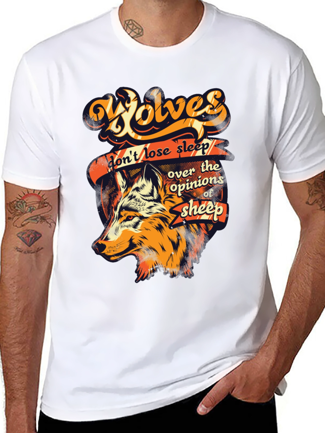 Wolves Graphic T-Shirt: Dont Lose Sleep